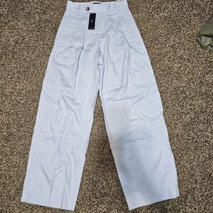 Banana Republic Linen Blend Wide Leg Pants | New | Size 00P